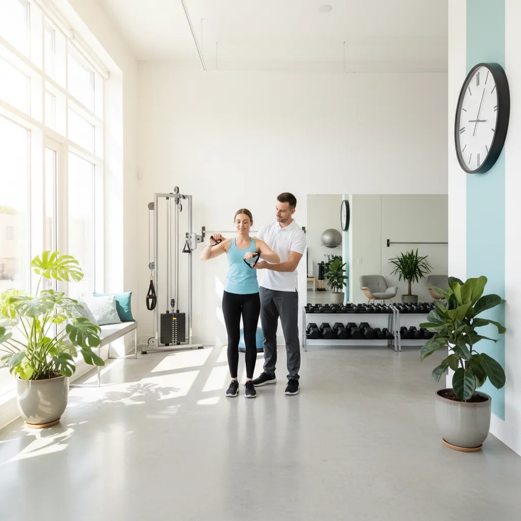 Moderne Physiotherapie-Praxis